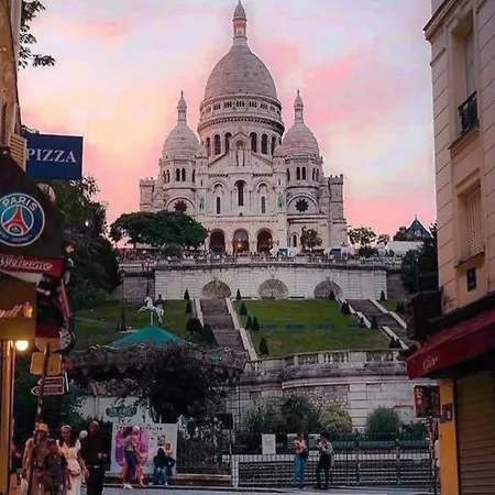 Lumineux Au Pied Du Sacré-coeur Appartamento *